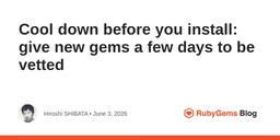 Cooldown Support for Ruby Bundler