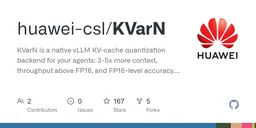 KVarN: Native vLLM backend for KV-cache quantization by Huawei