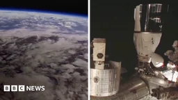 Astronauts told to return to ISS after sheltering over air leak repairs