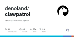 Show HN: Claw Patrol, a security firewall for agents